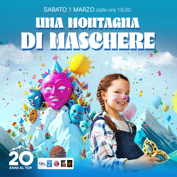 Una montagna di maschere