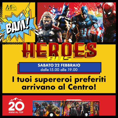 Heroesbus a Grande Cuneo